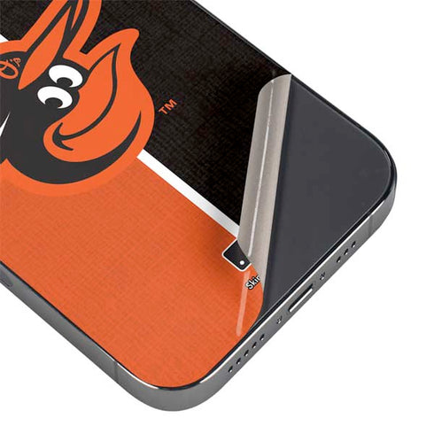 MLB Baltimore Orioles Split iPhone 14 Pro Max Skin