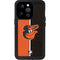 MLB Baltimore Orioles Split iPhone 14 Pro Waterproof Case