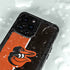 MLB Baltimore Orioles Split iPhone 14 Pro Waterproof Case