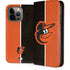 MLB Baltimore Orioles Split iPhone 15 Pro Max Folio Case