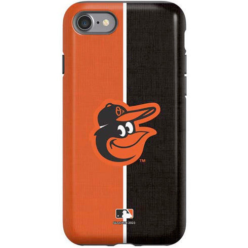 MLB Baltimore Orioles Split iPhone SE (2nd & 3rd Gen) Pro Case