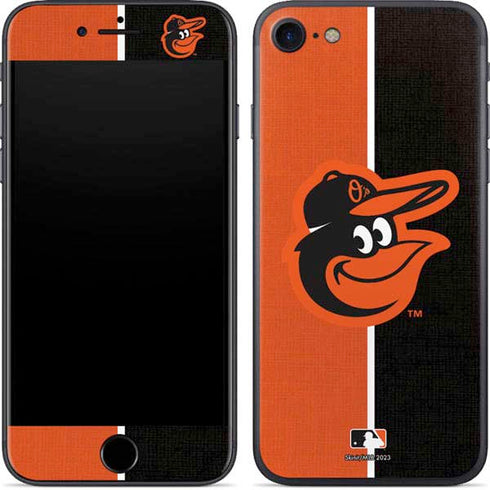 MLB Baltimore Orioles Split iPhone SE (2nd & 3rd Gen) Skin