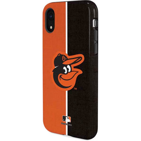 MLB Baltimore Orioles Split iPhone XR Pro Case
