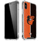 MLB Baltimore Orioles Split iPhone XS Max Clear Case