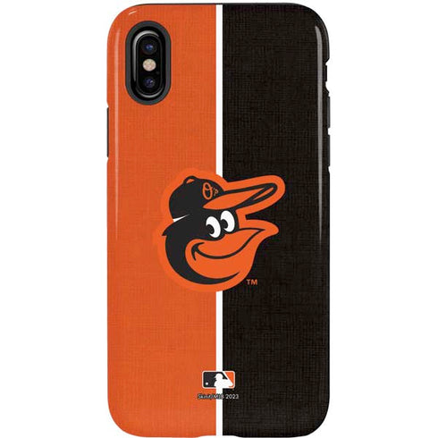 MLB Baltimore Orioles Split iPhone XS Pro Case