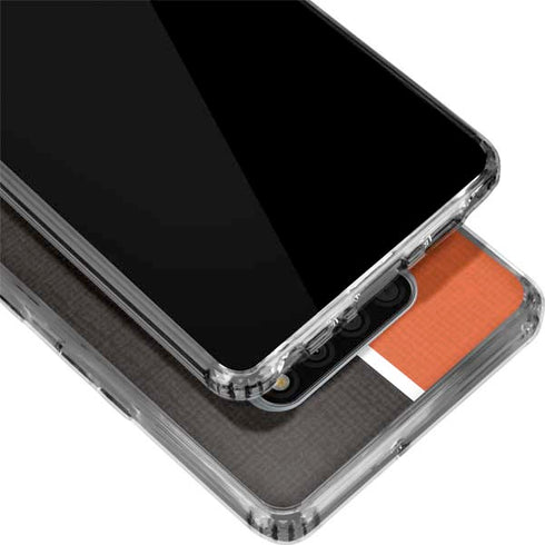 MLB Baltimore Orioles Split LG Stylo 6 Clear Case
