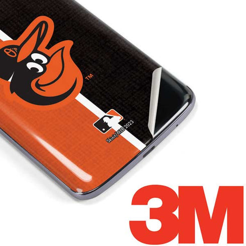 MLB Baltimore Orioles Split Moto E5 Plus Skin