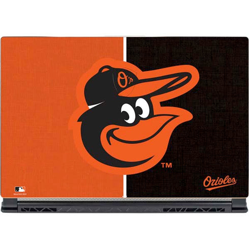 MLB Baltimore Orioles Split MSI GS65 Stealth Laptop Skin