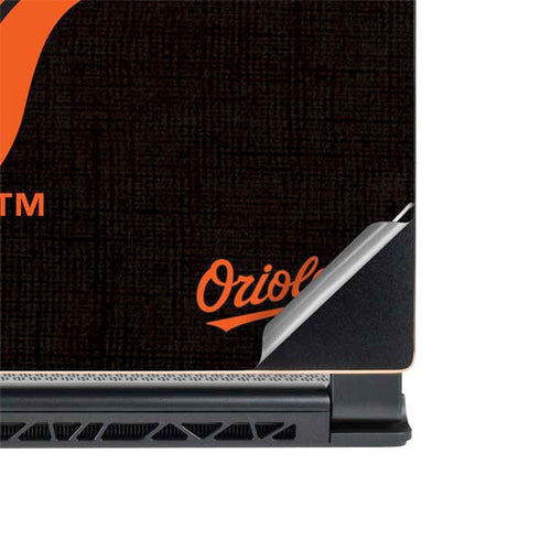 MLB Baltimore Orioles Split MSI GS65 Stealth Laptop Skin