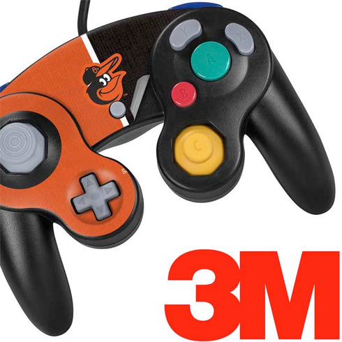 MLB Baltimore Orioles Split Nintendo GameCube Controller Skin
