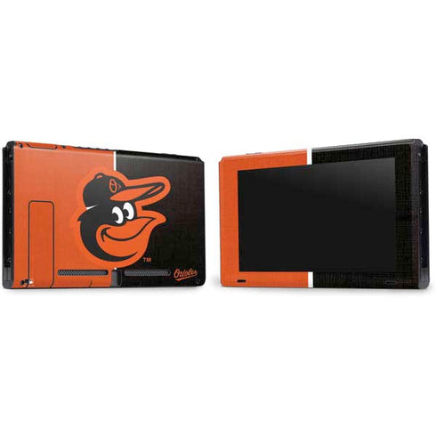 MLB Baltimore Orioles Split Nintendo Switch Bundle Skin