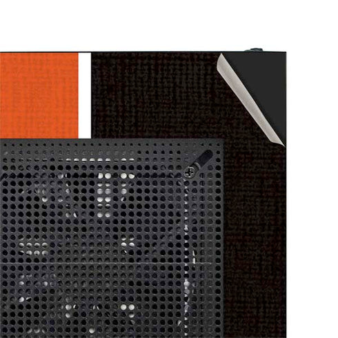 MLB Baltimore Orioles Split NZXT H510 Compact ATX Mid-Tower Case Skin