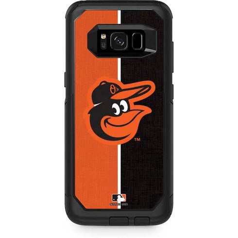 MLB Baltimore Orioles Split Otterbox Commuter Galaxy Skin