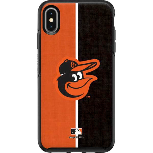 MLB Baltimore Orioles Split Otterbox Symmetry iPhone Skin