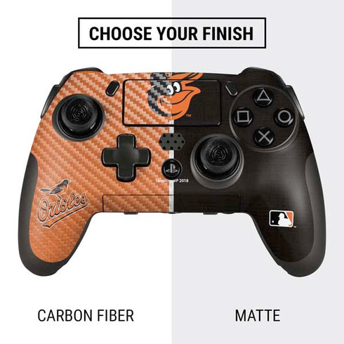MLB Baltimore Orioles Split PlayStation Scuf Vantage 2 Controller Skin