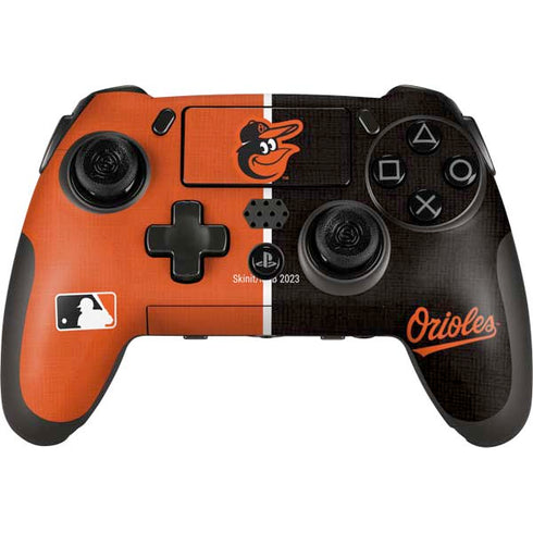 MLB Baltimore Orioles Split PlayStation Scuf Vantage 2 Controller Skin