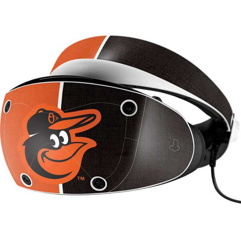 MLB Baltimore Orioles Split PlayStation VR2 Skin