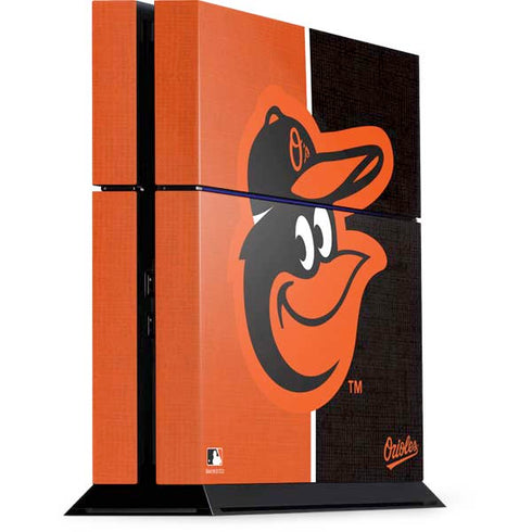 MLB Baltimore Orioles Split PS4 Console Skin