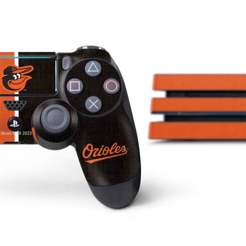 MLB Baltimore Orioles Split PS4 Pro Bundle Skin