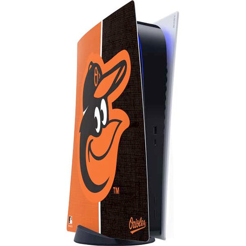 MLB Baltimore Orioles Split PS5 Digital Edition Console Skin