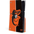 MLB Baltimore Orioles Split PS5 Slim Disk Console Skin
