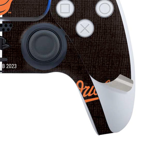 MLB Baltimore Orioles Split PS5 Slim Digital Edition Bundle Skin