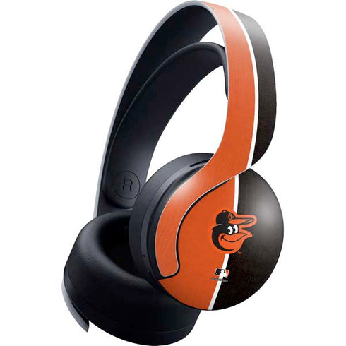 MLB Baltimore Orioles Split PULSE 3D Wireless Headset for PS5 Skin