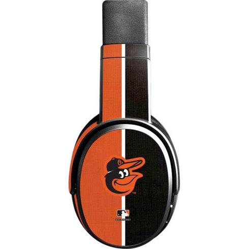 MLB Baltimore Orioles Split Skullcandy Crusher Wireless Skin