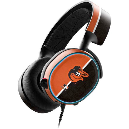 MLB Baltimore Orioles Split SteelSeries Arctis 3 Skin
