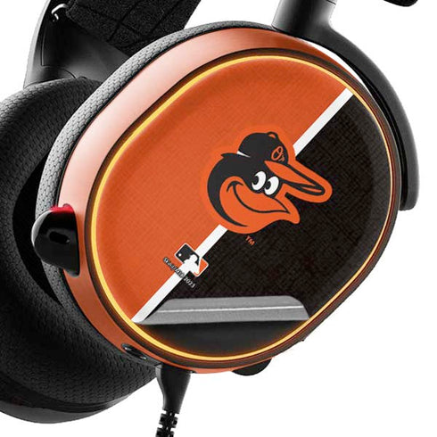 MLB Baltimore Orioles Split SteelSeries Arctis 3 Skin