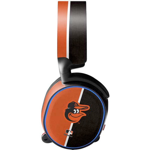 MLB Baltimore Orioles Split SteelSeries Arctis 5 Skin