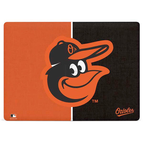 MLB Baltimore Orioles Split Surface Laptop 2 Skin