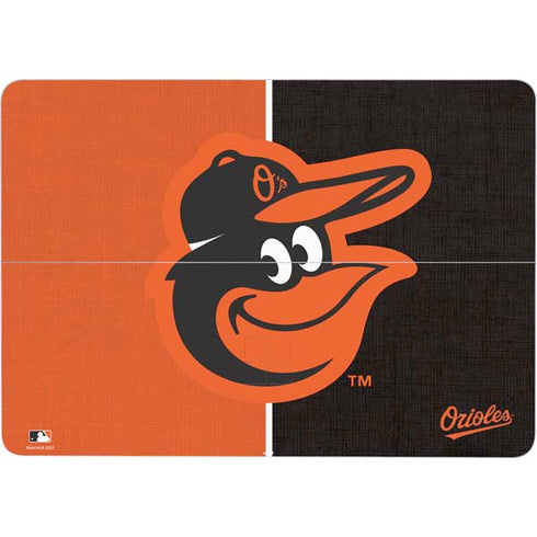MLB Baltimore Orioles Split Surface Laptop Studio Skin