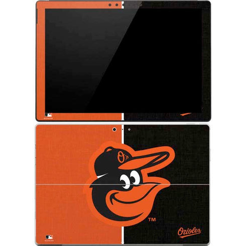 MLB Baltimore Orioles Split Surface Pro 4 Skin