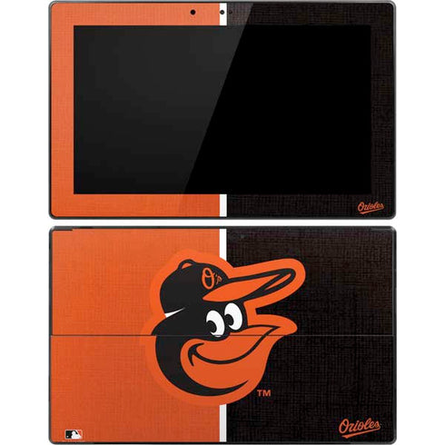 MLB Baltimore Orioles Split Surface Pro Tablet Skin