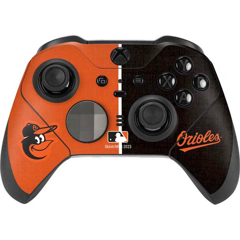 MLB Baltimore Orioles Split Xbox Elite Wireless Controller Series 2 Skin