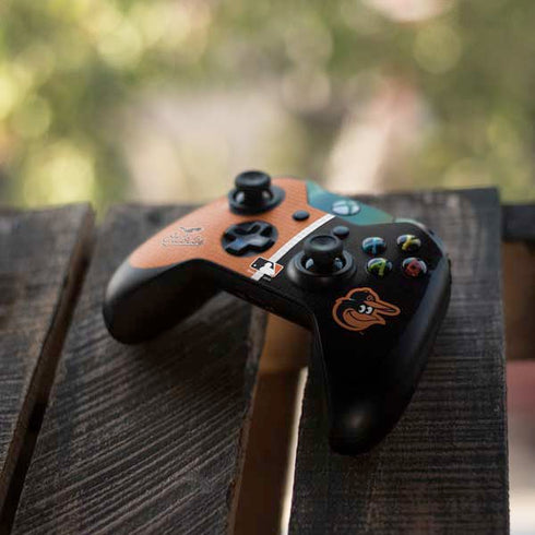 MLB Baltimore Orioles Split Xbox One Controller Skin