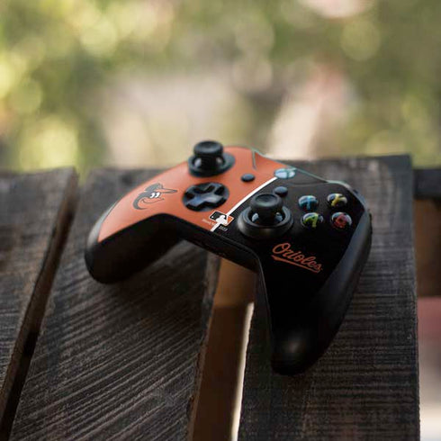 MLB Baltimore Orioles Split Xbox One S Controller Skin