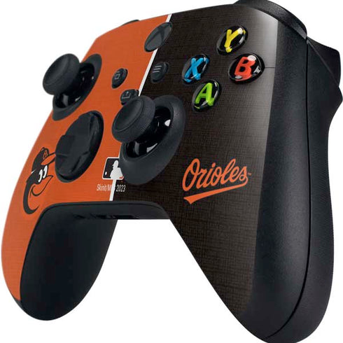 MLB Baltimore Orioles Split Xbox Series X Controller Skin
