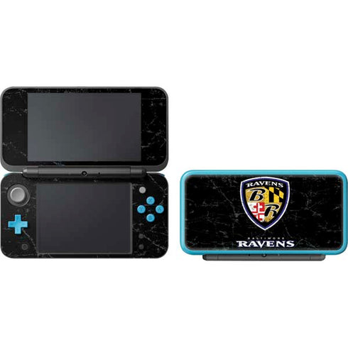 NFL Baltimore Ravens - Alternate Distressed Nintendo 2DS XL (2017) Skin