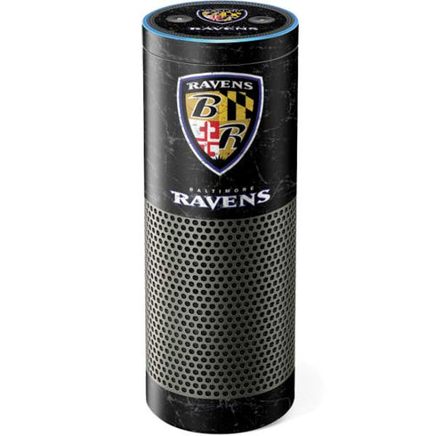 NFL Baltimore Ravens - Alternate Distressed Amazon Echo Skin