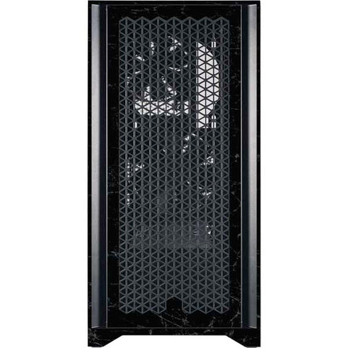 NFL Baltimore Ravens - Alternate Distressed Corsair 4000D Tempered Glass Mid-Tower ATX Case Skin