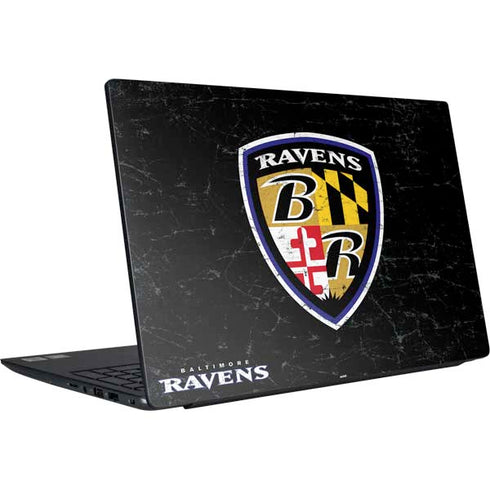 NFL Baltimore Ravens - Alternate Distressed Dell Vostro Skin