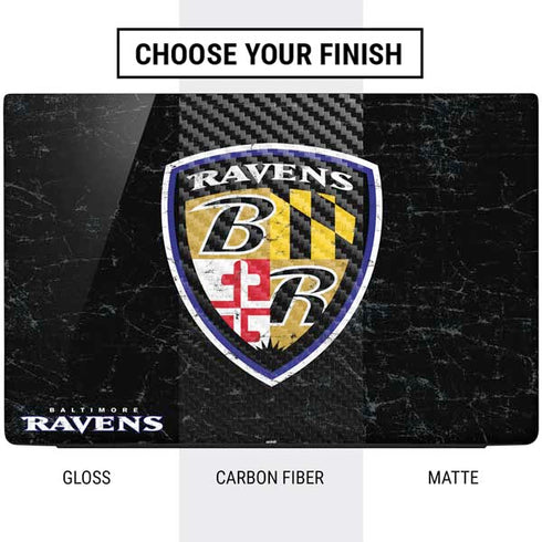 NFL Baltimore Ravens - Alternate Distressed Dell Vostro Skin