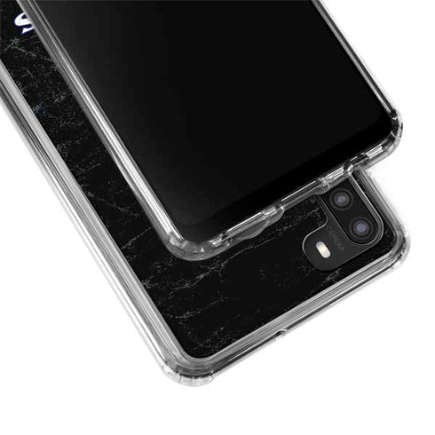NFL Baltimore Ravens - Alternate Distressed Galaxy A21 Clear Case