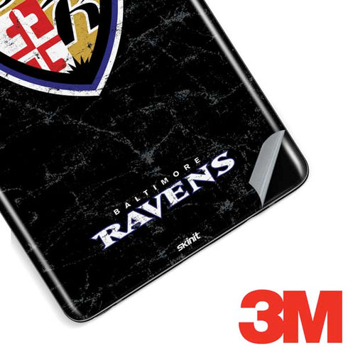 NFL Baltimore Ravens - Alternate Distressed Galaxy Note 8 Skin