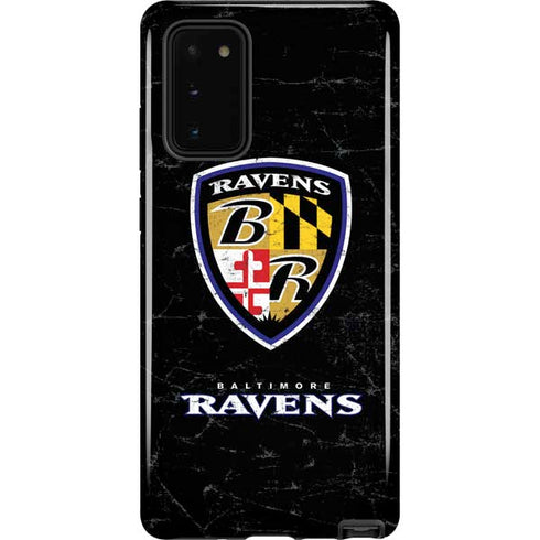 NFL Baltimore Ravens - Alternate Distressed Galaxy Note20 5G Pro Case
