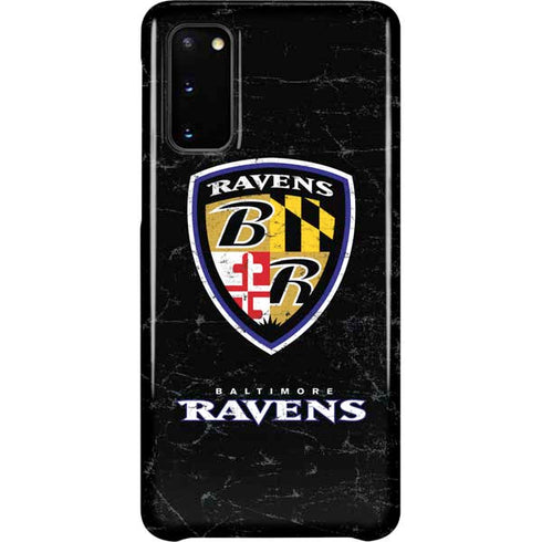 NFL Baltimore Ravens - Alternate Distressed Galaxy S20 Lite Case