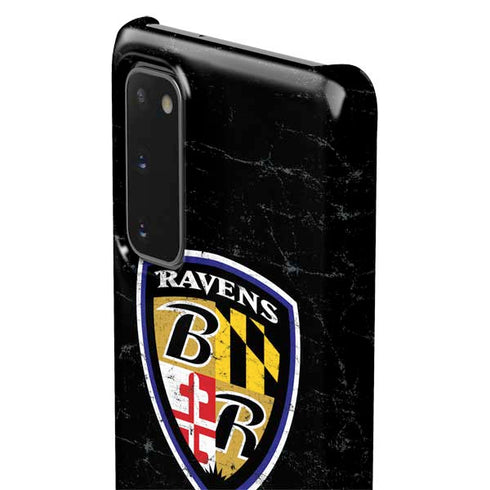 NFL Baltimore Ravens - Alternate Distressed Galaxy S20 Lite Case