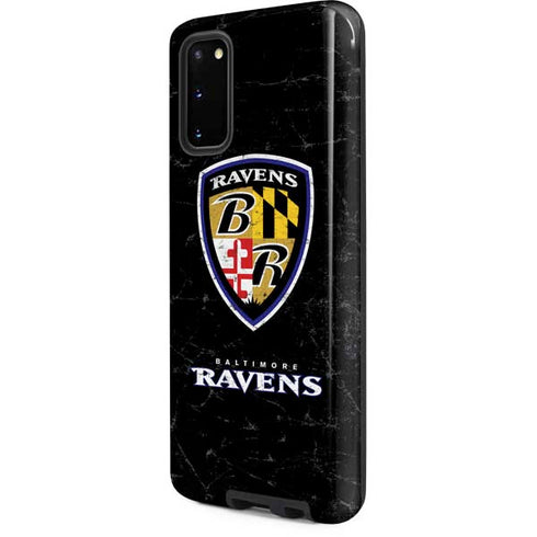 NFL Baltimore Ravens - Alternate Distressed Galaxy S20 Pro Case